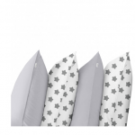 Set of pillowcases GREY STAR M - image-1